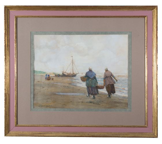 Cloudy Day North Sea, Melbourne H. Hardwick, (1857-1916), Gifted By: Brockton's Women's Club