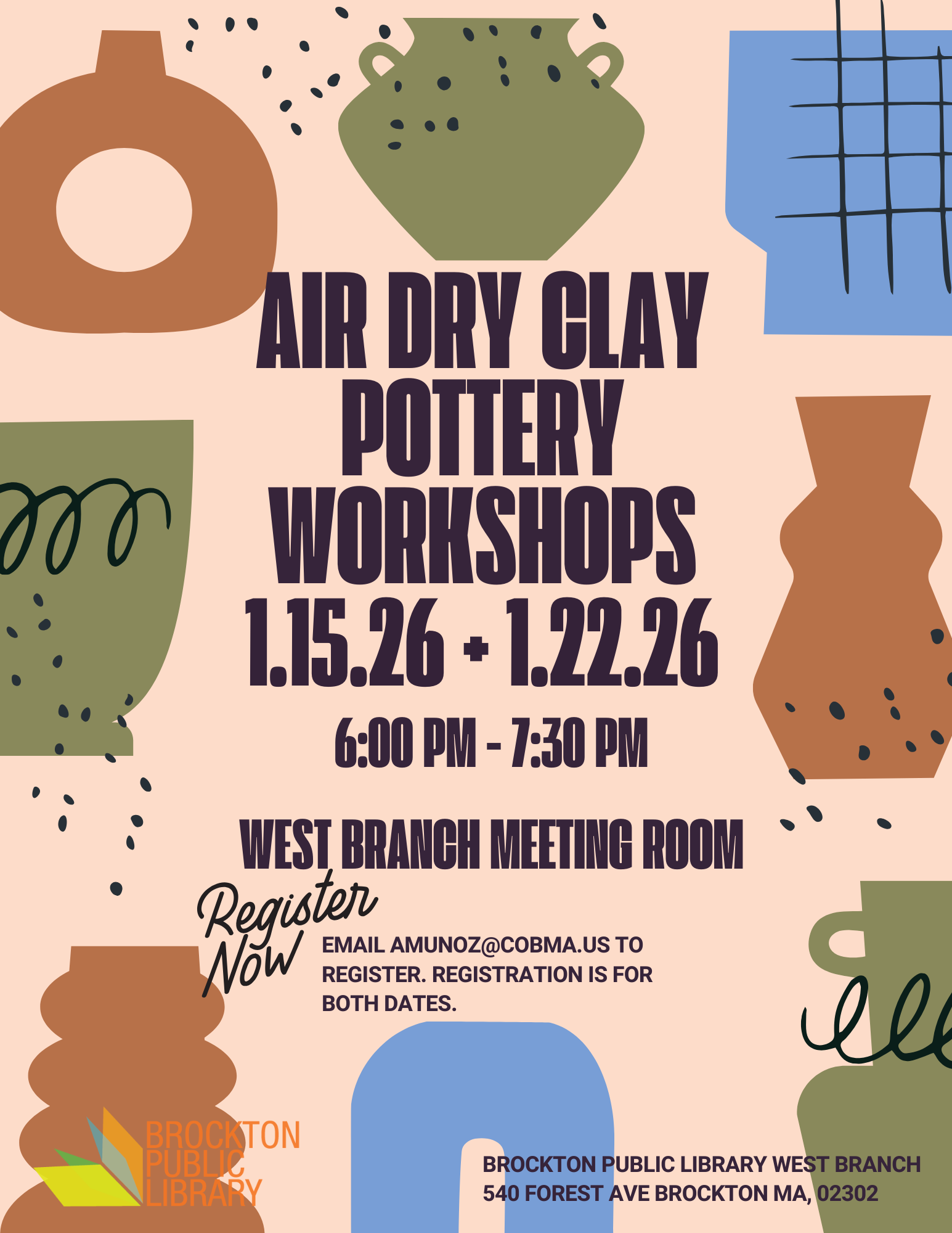 air dry pottery west
